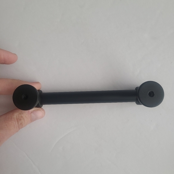 Matte Black Cabinet Pulls Set of 6 NWT Heavy Duty Hardware - Picture 5 of 12